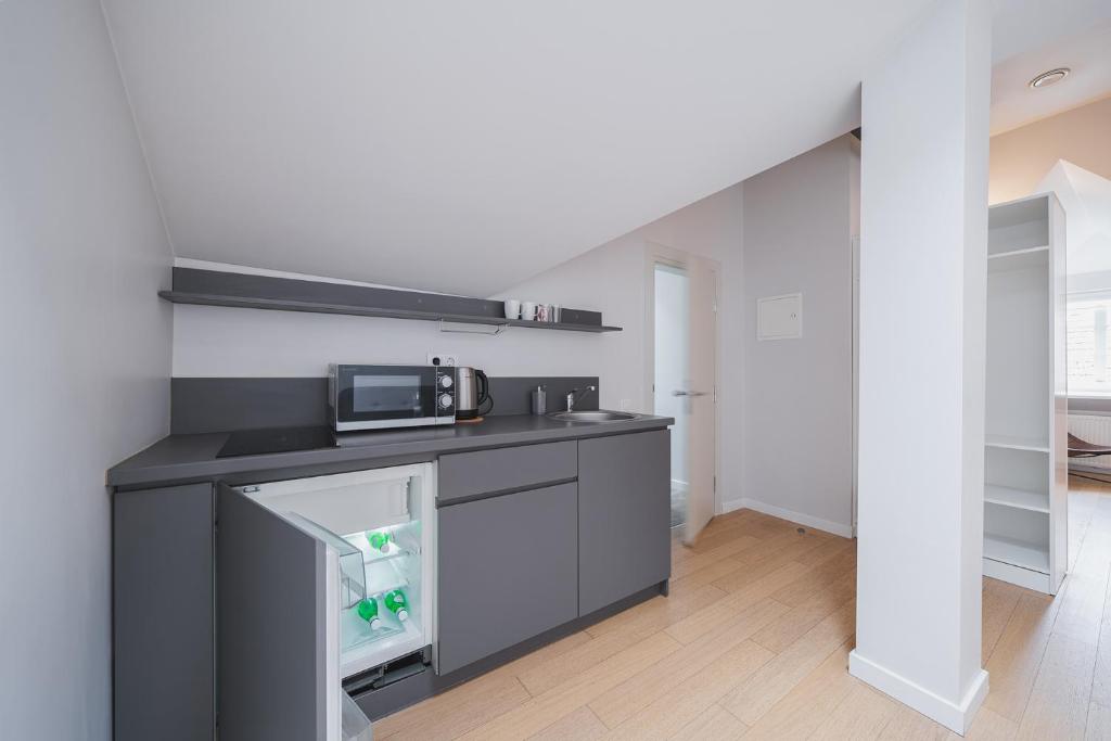Kuchyň nebo kuchyňský kout v ubytování Lollo Residence - Lollo Luxury
