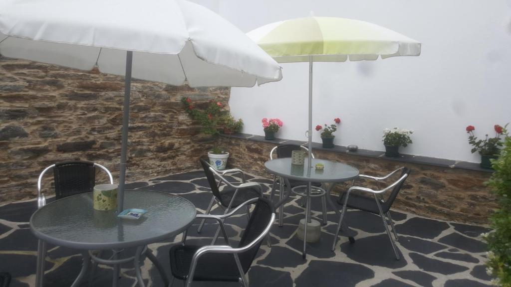 Patio alebo iná vonkajšia časť ubytovania Pensión Boavista