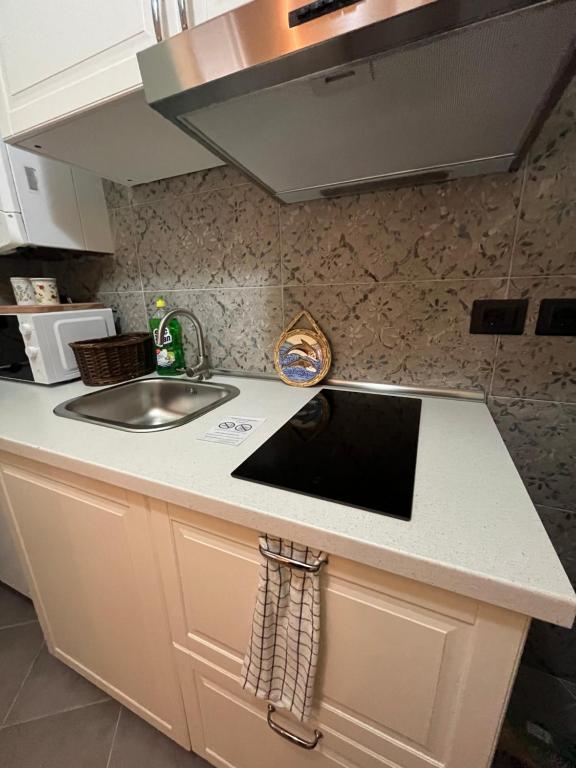 A kitchen or kitchenette at Casa romantica sul lago di Como