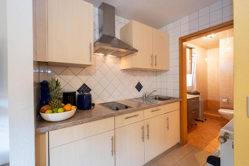 Kuchyň nebo kuchyňský kout v ubytování Haus 2