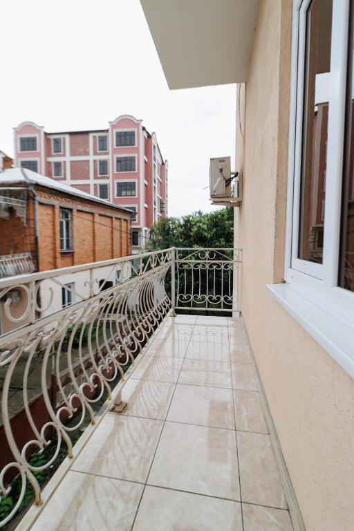 Balkón nebo terasa v ubytování Apartments na Beregu
