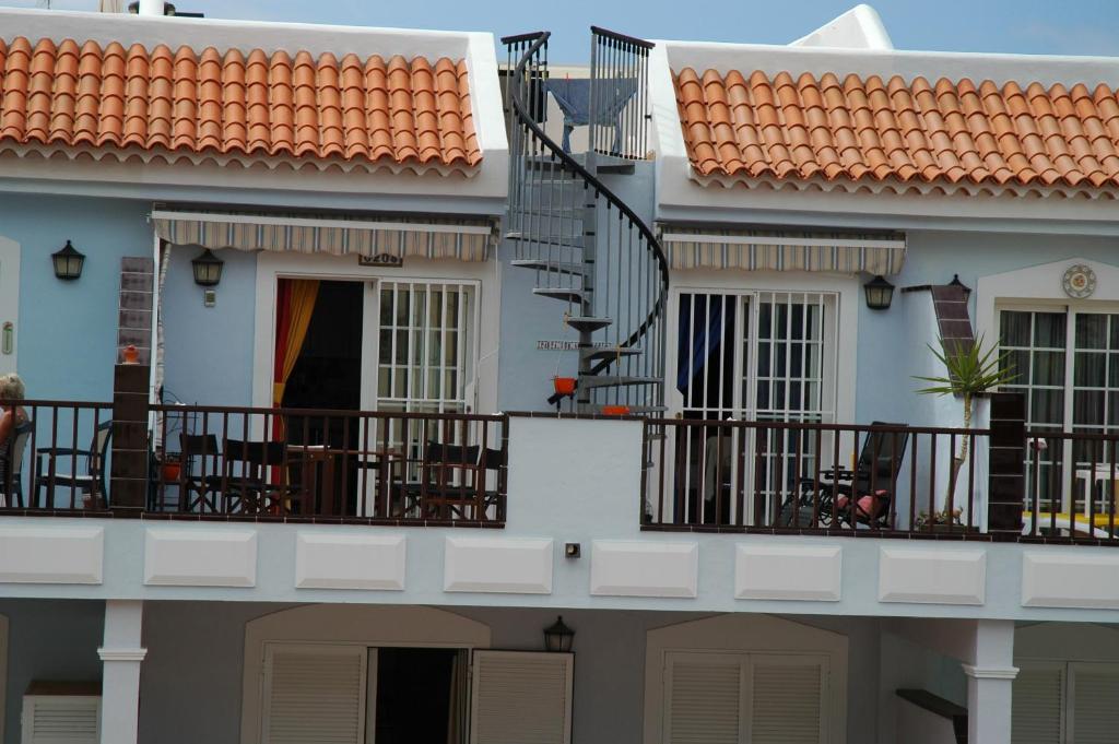 Balkón nebo terasa v ubytování Penthouse El Mirador Los Cristianos Tenerife - VV