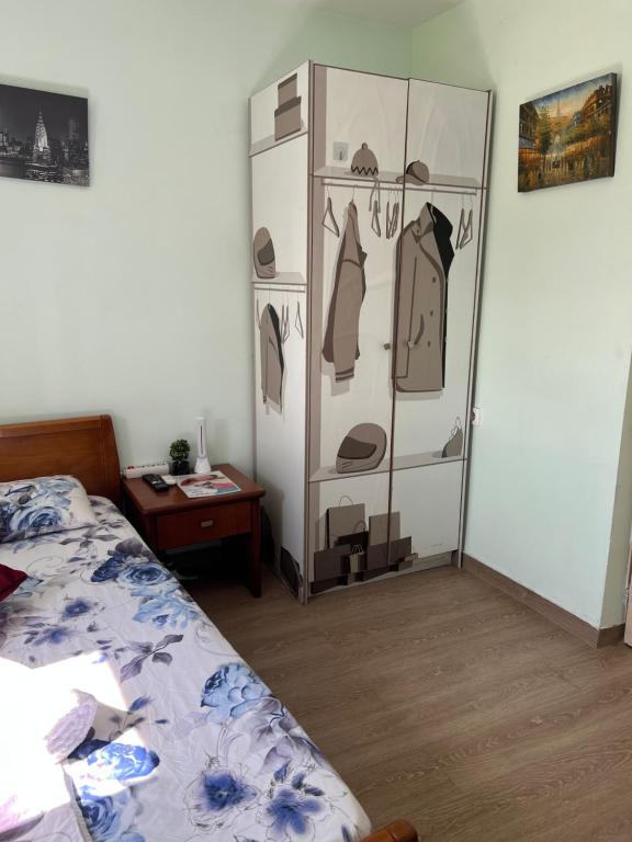 Posteľ alebo postele v izbe v ubytovaní Private Rooms with a Beautiful Veranda