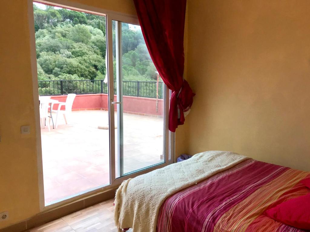 Posteľ alebo postele v izbe v ubytovaní Apartamento duplex Begur(costa brava)