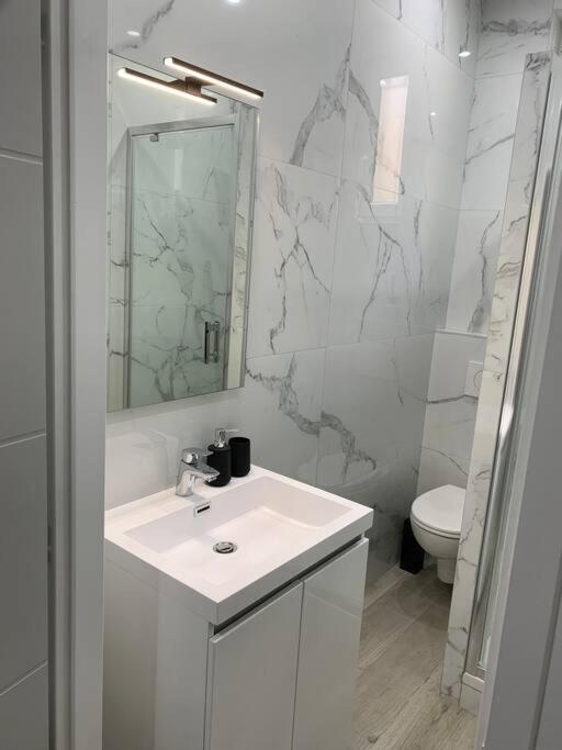 Kúpeľňa v ubytovaní Appartement Etat neuf La Chantalane -proche centre-ville