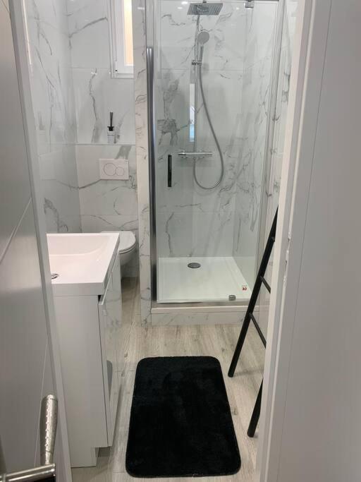 Kúpeľňa v ubytovaní Appartement Etat neuf La Chantalane -proche centre-ville