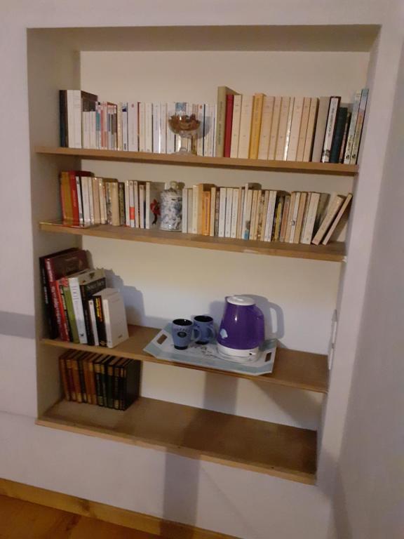 Knihovna v penzionu