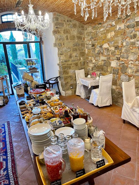 Jídlo v bed and breakfast nebo okolí