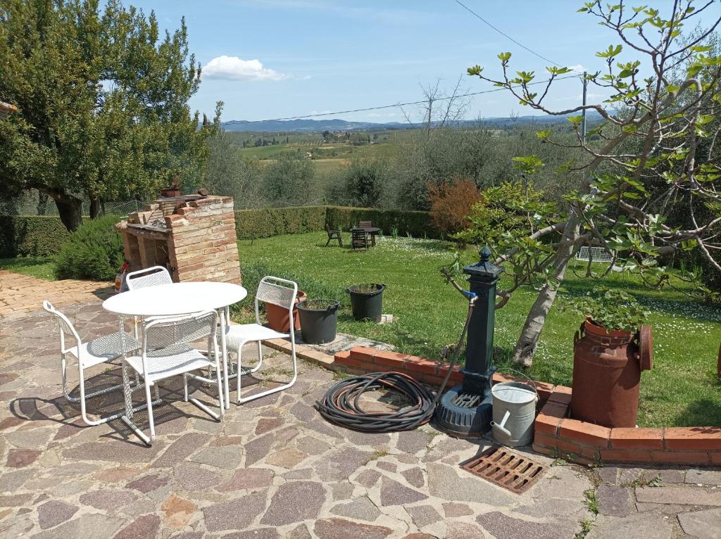 A garden outside Vignano40