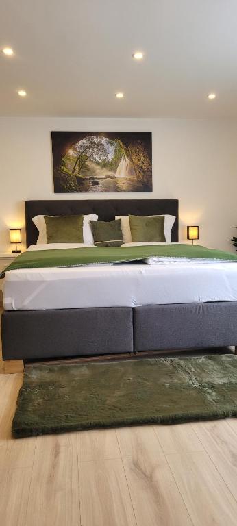 Katil atau katil-katil dalam bilik di A&A Apartment Baden-Baden