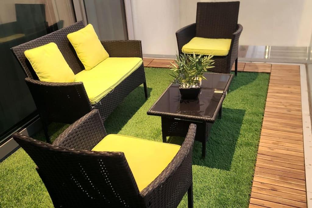 Posezení v ubytování Luxury apartment in Yas Island