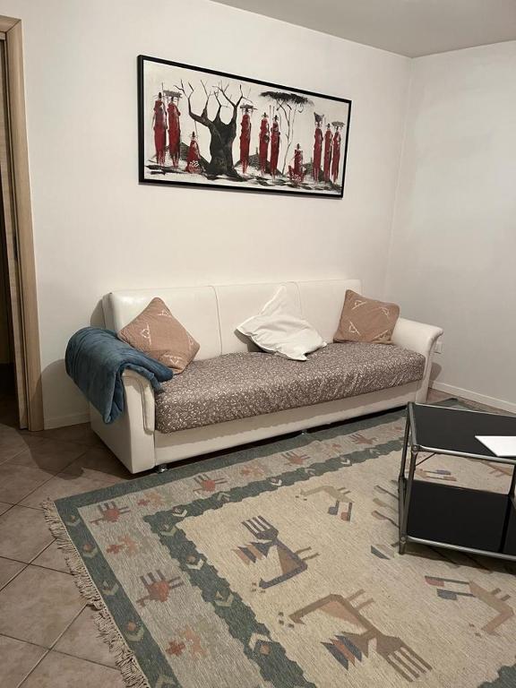 A seating area at CA' del GIACOMINO