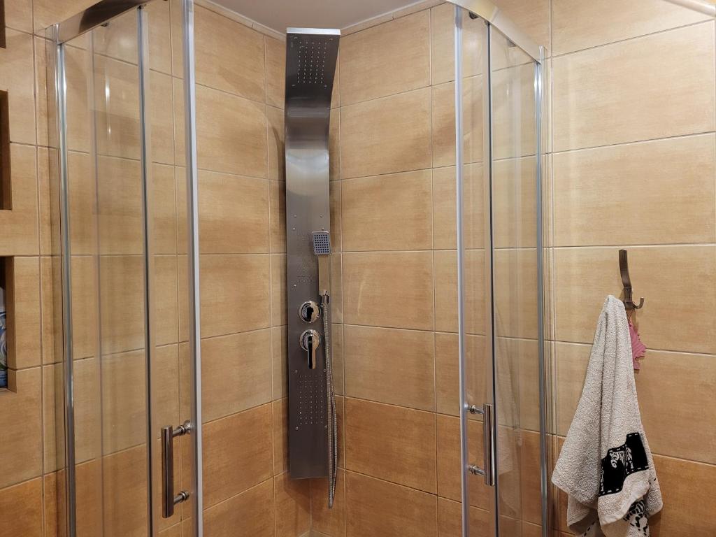 Kúpeľňa v ubytovaní Apartament Palisadowa