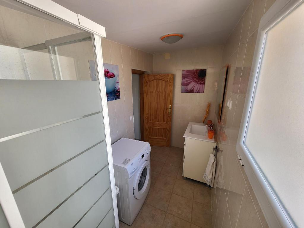 Kúpeľňa v ubytovaní Casa rural cerca Tarancón-Cuenca