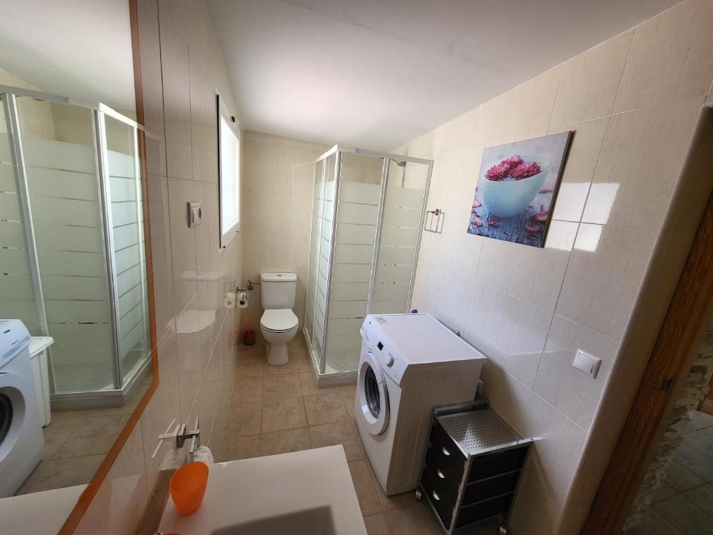 Kúpeľňa v ubytovaní Casa rural cerca Tarancón-Cuenca