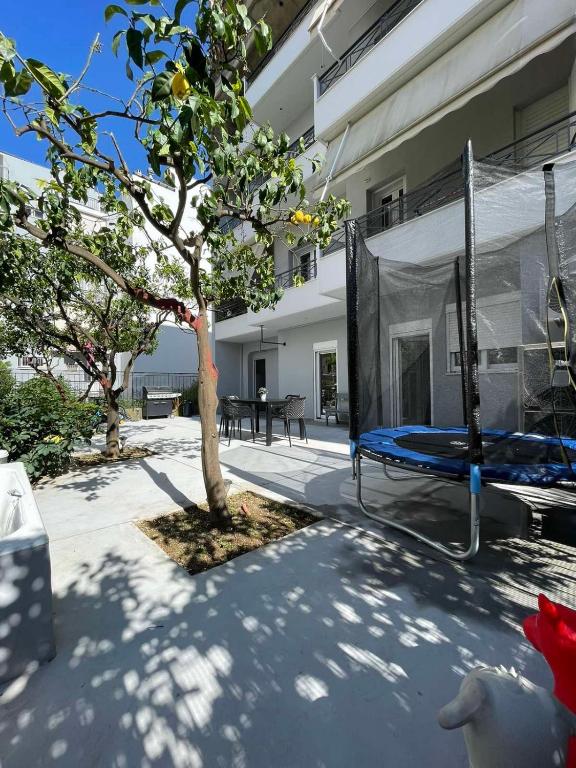 Budova, kde se apartmán nachází