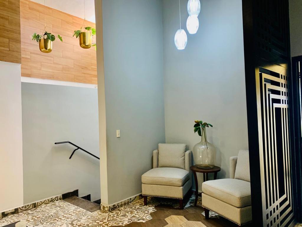 Posezení v ubytování Hotel Boutique Rosa de Lima