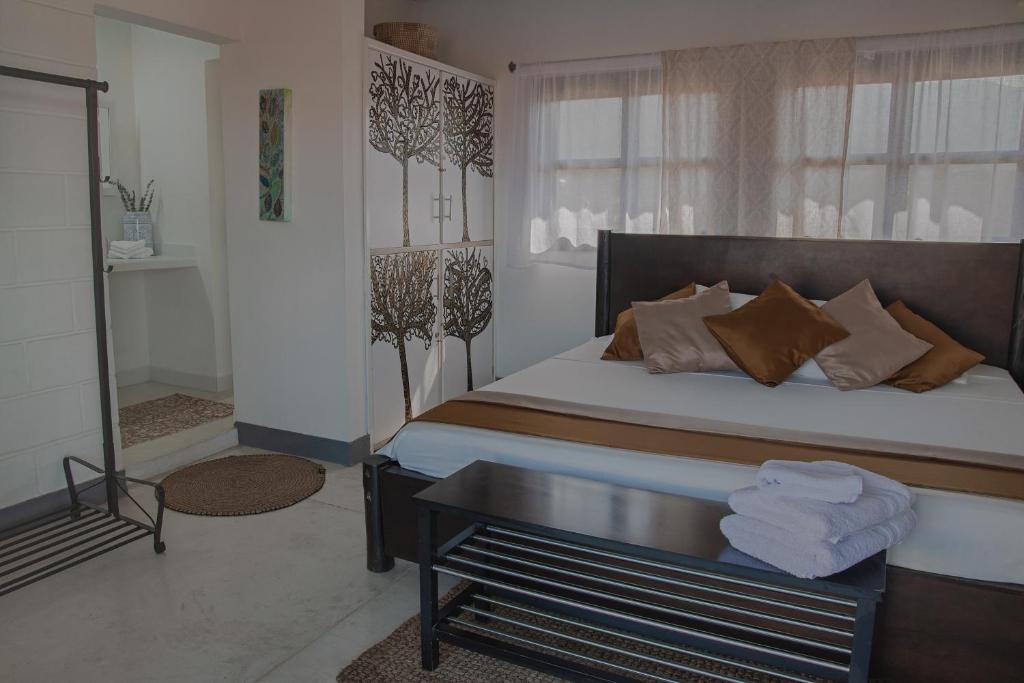 A bed or beds in a room at Casa Ines