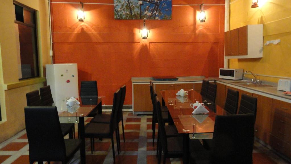 Kuchyň nebo kuchyňský kout v ubytování Hostel Del Piamonte 2