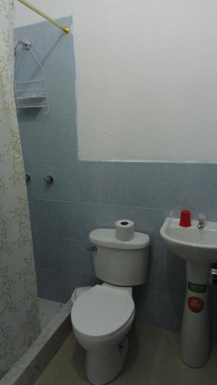 Koupelna v ubytování Hostel Del Piamonte 2