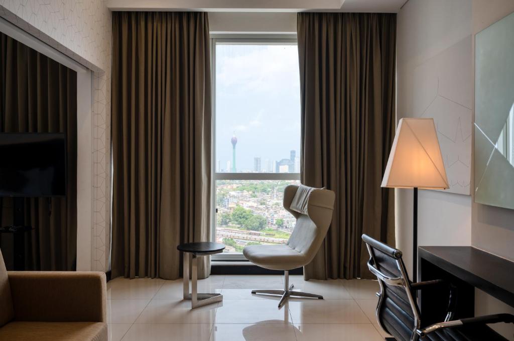 Posezení v ubytování Orion City Hotel