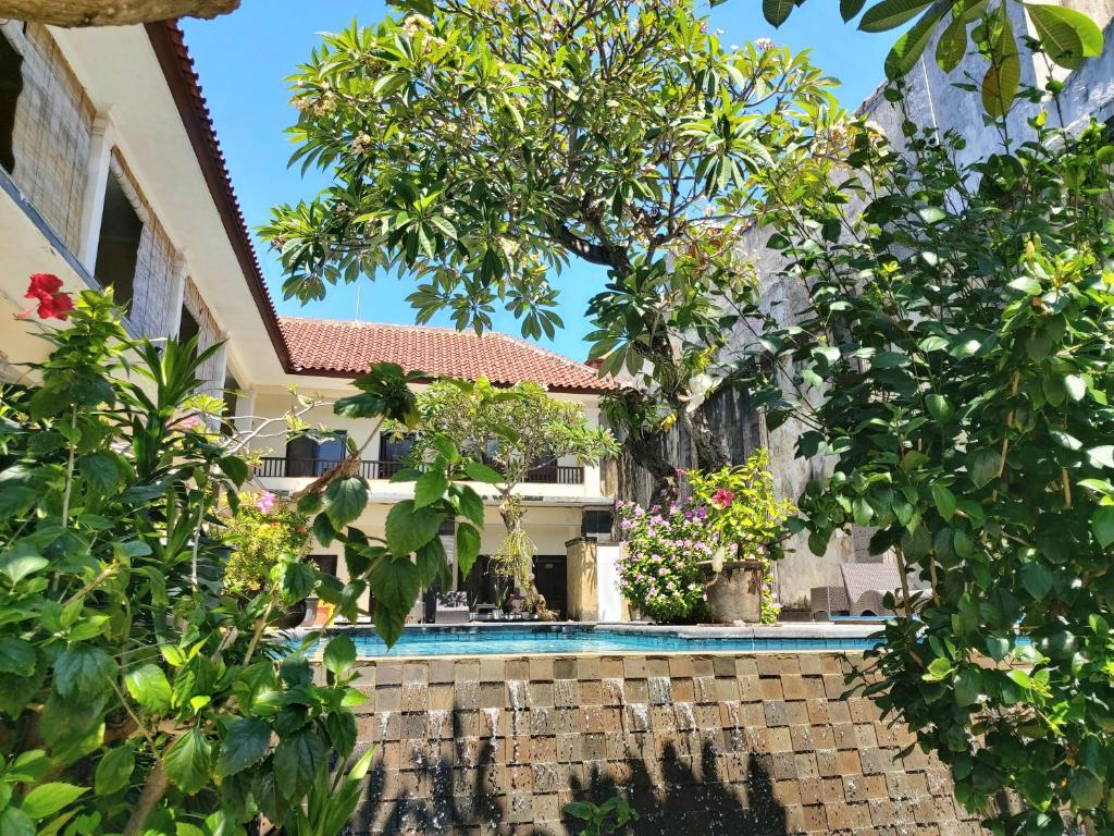 Zahrada ubytování Radha Bali Hotel