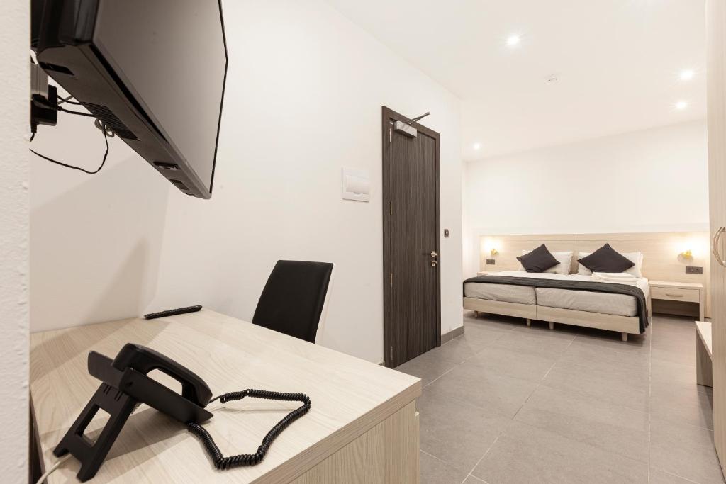 TV a/nebo společenská místnost v ubytování No.48 Apartments