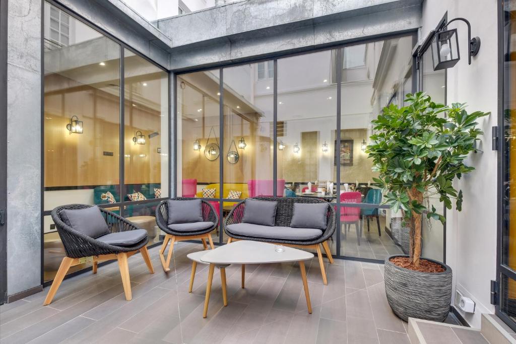 Hôtel Lucien & Marinette - Resim 7