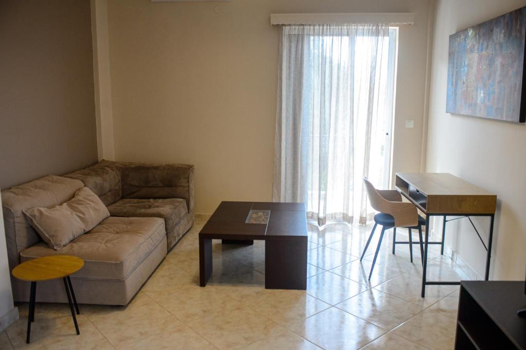 Posezení v ubytování kostas house