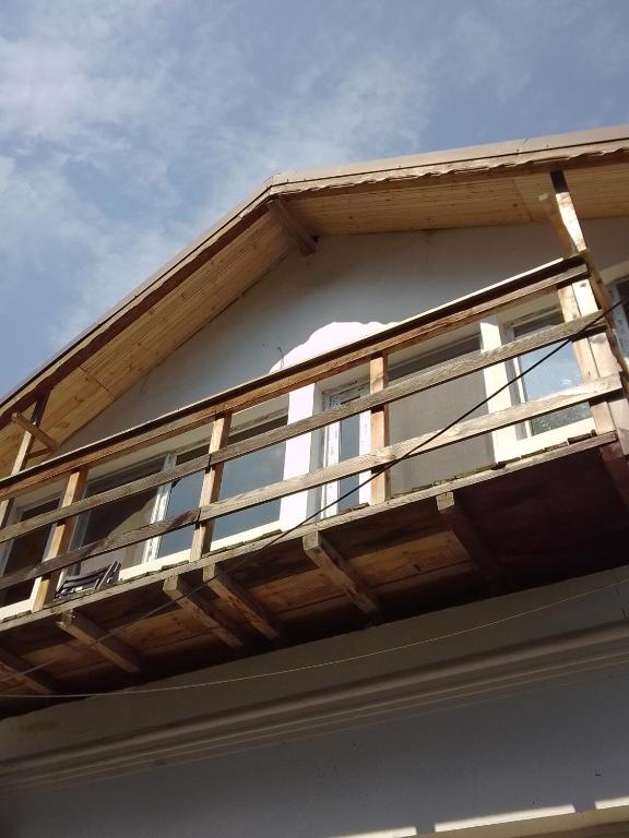 Balkón nebo terasa v ubytování Casa Mocanu