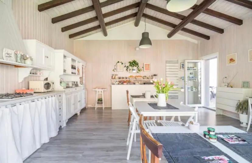 Kuchyň nebo kuchyňský kout v ubytování B&B La Dolce Casa Lago di Como