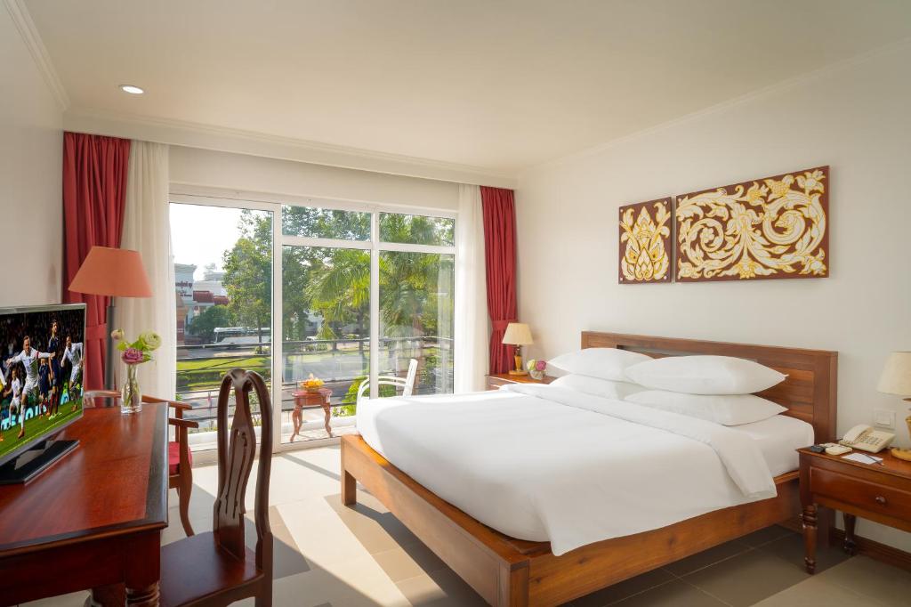 Sala Siem Reap Hotel - Sala De Lujo Con Balcón, Vista A La Ciudad
