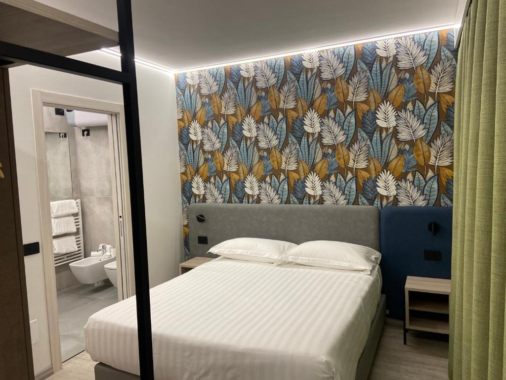 Koupelna v ubytování Corte Ongaro Hotel