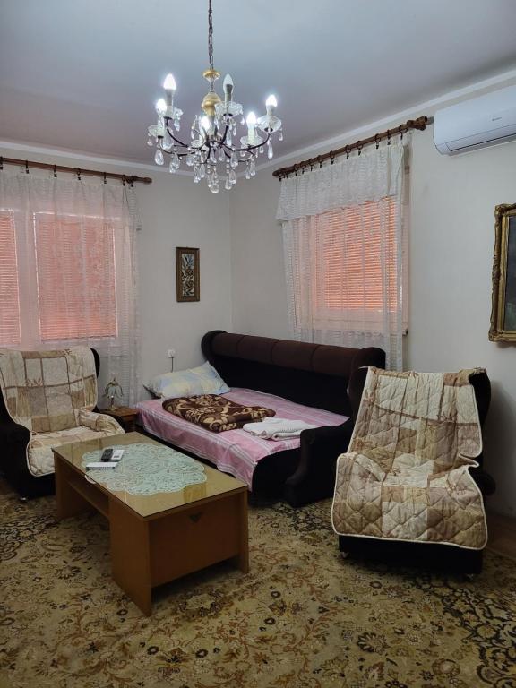 Posezení v ubytování Kaza apartment