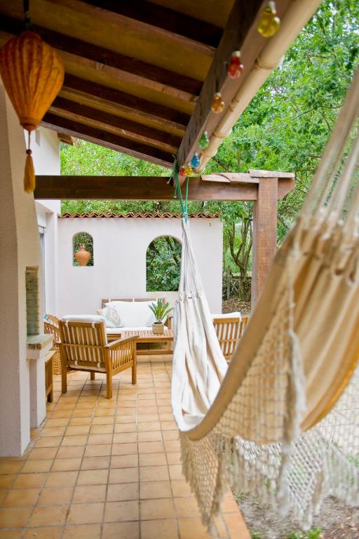 Balkón nebo terasa v ubytování Ocean Vibes Montalivet B&B