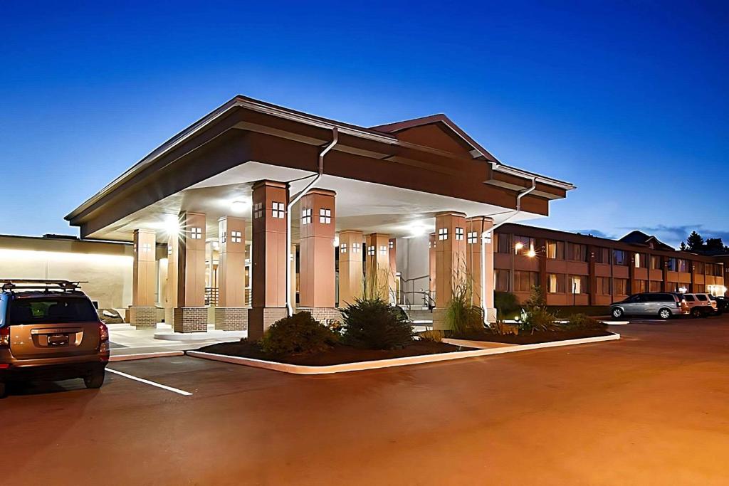 Budova, kde se hotel nachází