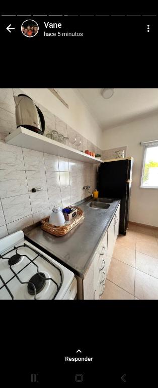 Köök või kööginurk majutusasutuses Departamento en Villaguay