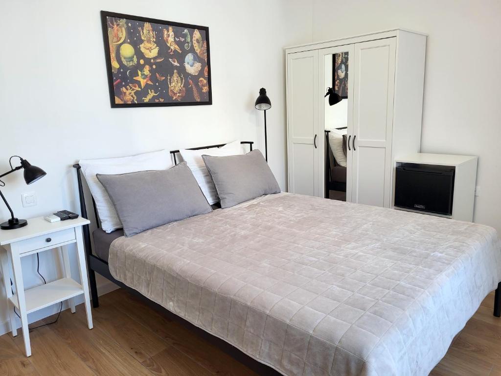 Postel nebo postele na pokoji v ubytování Central rooms