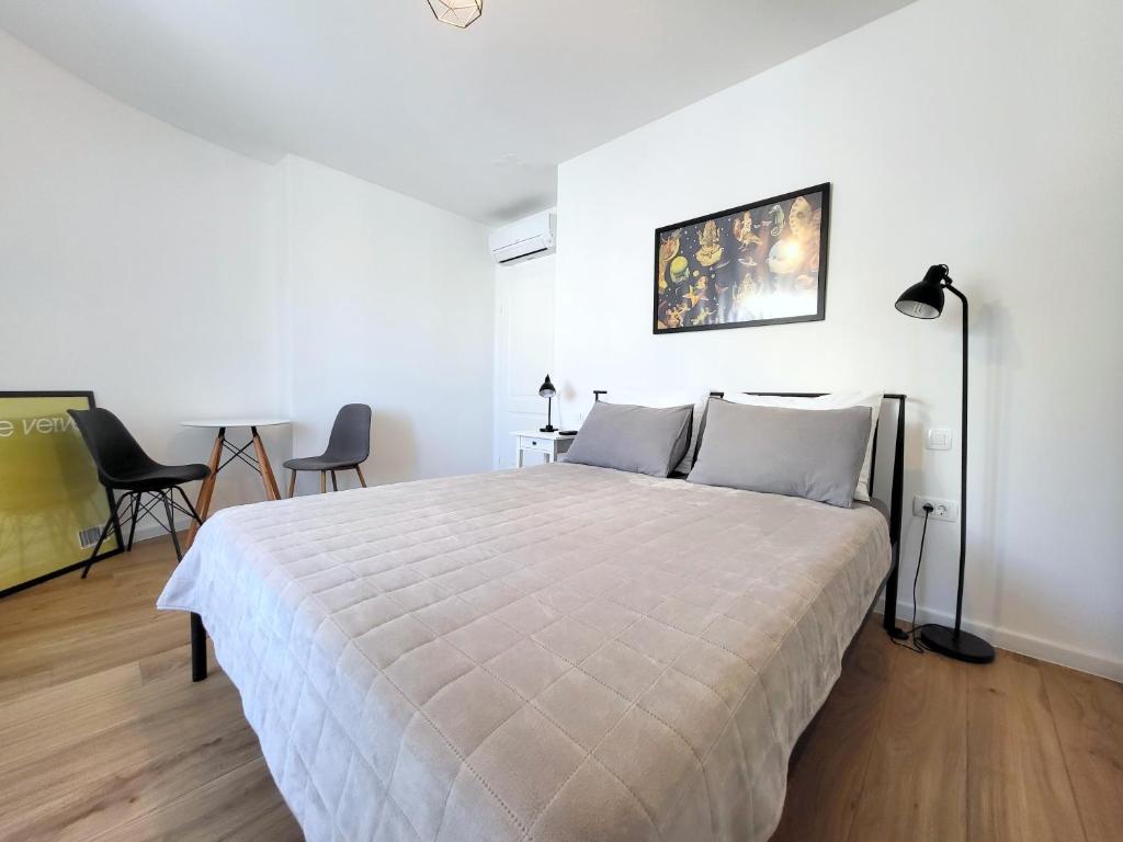 Postel nebo postele na pokoji v ubytování Central rooms