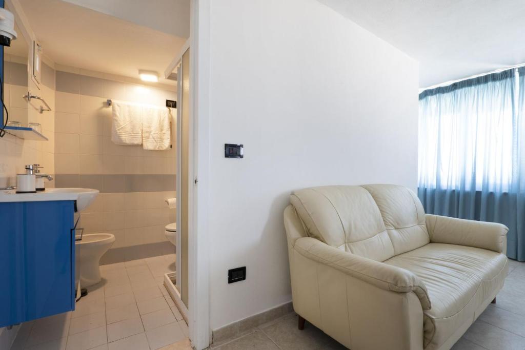 Koupelna v ubytování Apulia Hotel Ugento Cala Blu