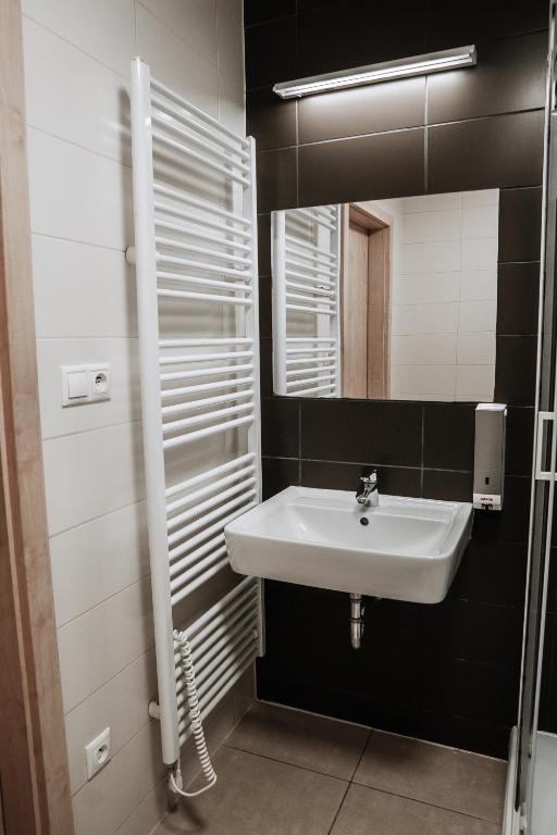 Koupelna v ubytování Horský hotel Brans