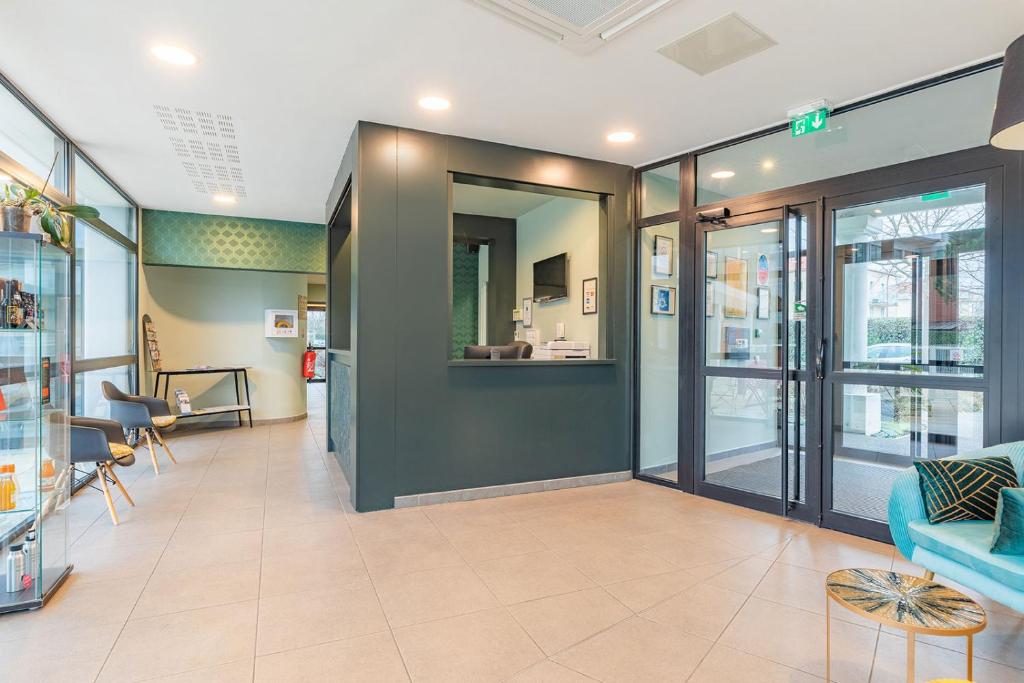 Una cocina o cocineta en Appart'City Confort Toulouse Purpan