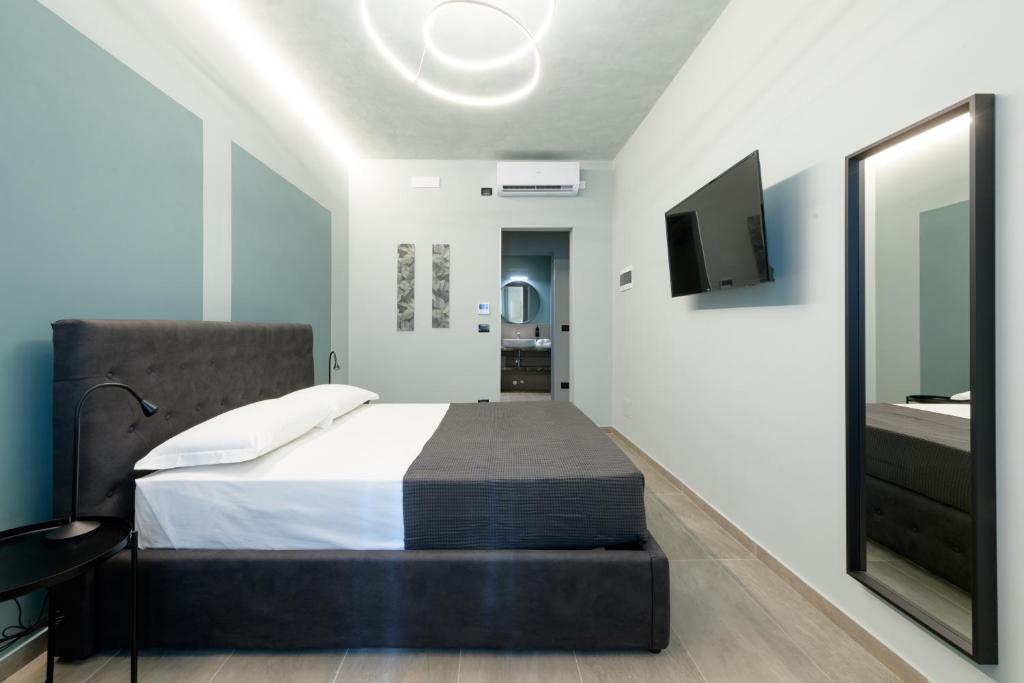 TV a/nebo společenská místnost v ubytování Rooms Don Alfonso