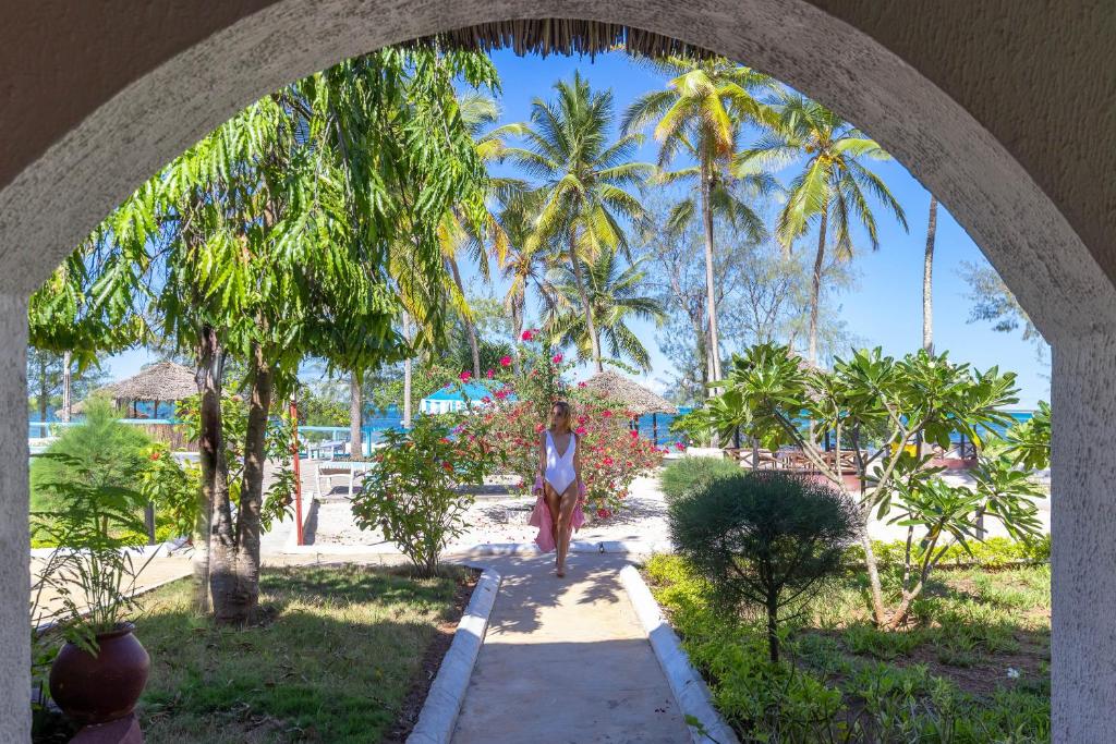 Zahrada ubytování F-Zeen Boutique Hotel Zanzibar