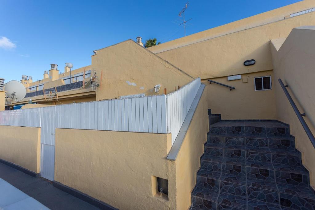Budynek, w którym mieści się apartament