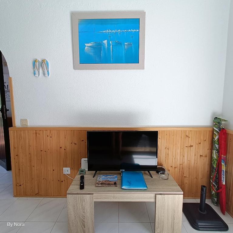 A television and/or entertainment centre at Apartment El Barco - Las Casas de Aron