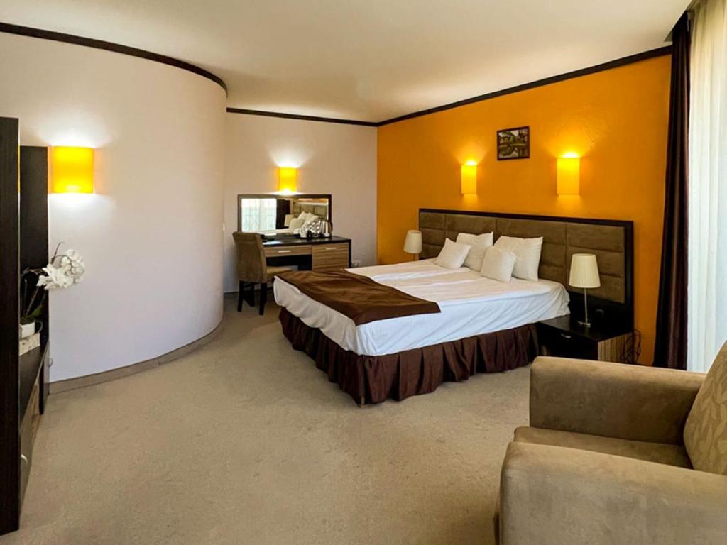Postel nebo postele na pokoji v ubytování Hotel Dream