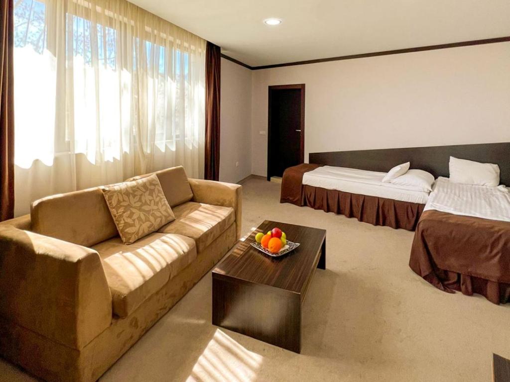 Postel nebo postele na pokoji v ubytování Hotel Dream