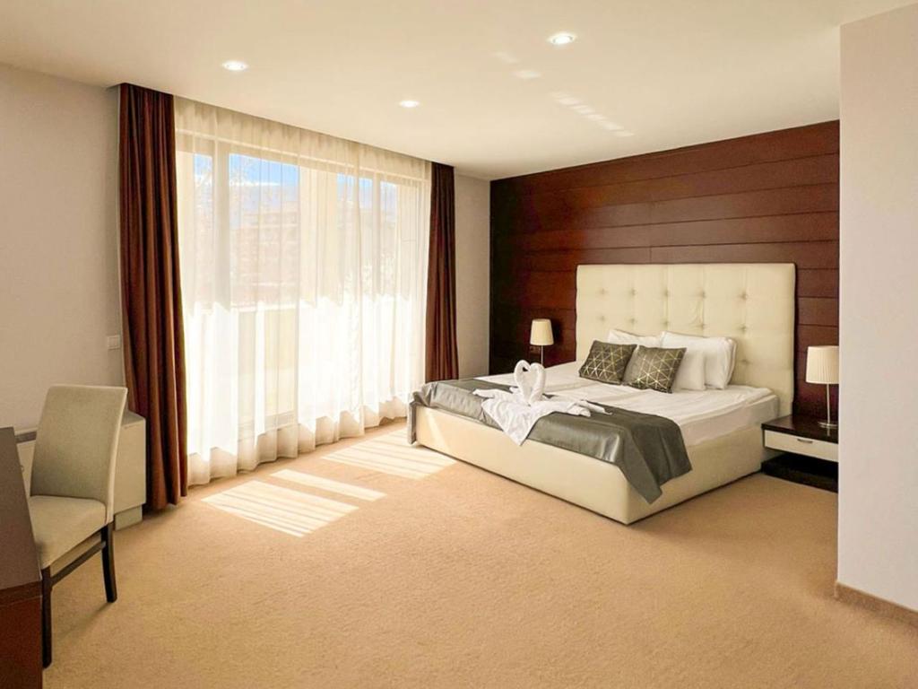 Postel nebo postele na pokoji v ubytování Hotel Dream
