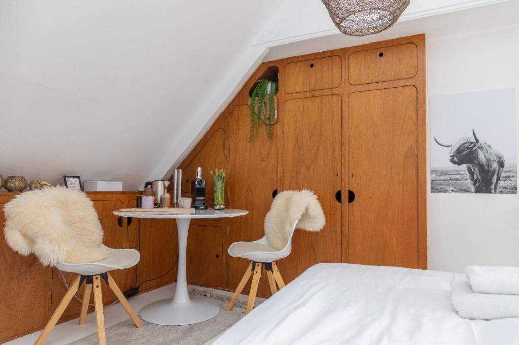 Postel nebo postele na pokoji v ubytování B & B TX71